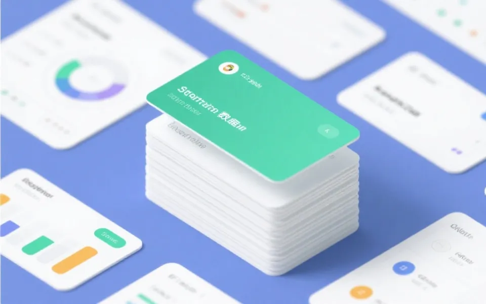 结构化数据卡片与用户界面示例